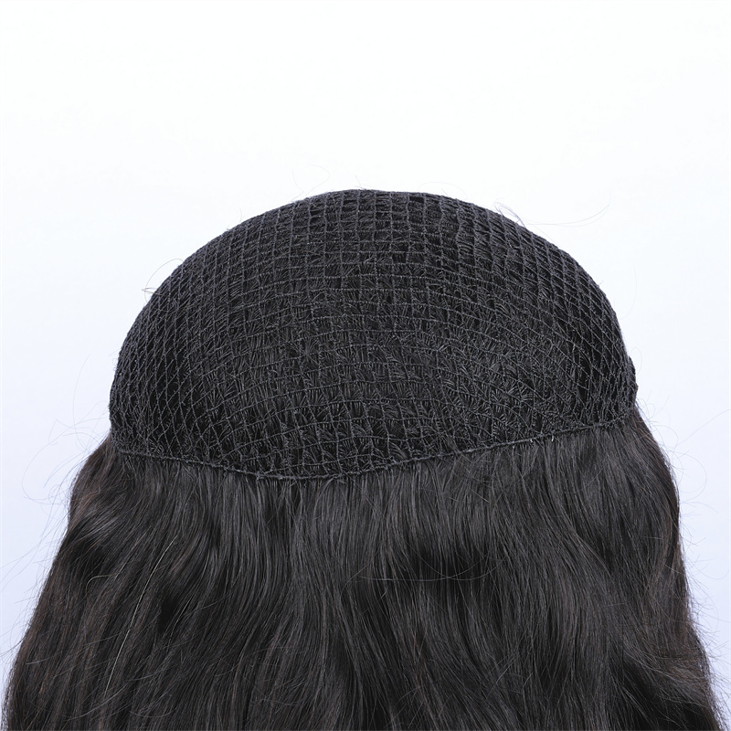 Intergration hair piece - Fishnet long hair toupees for women
